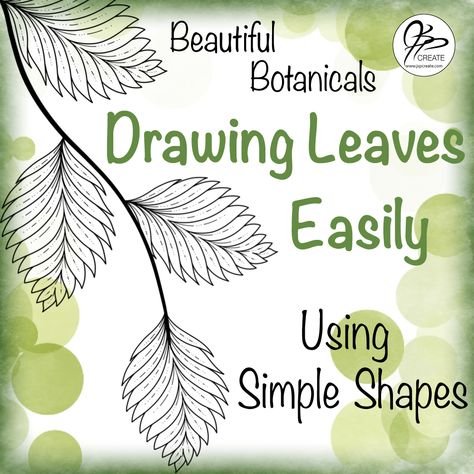 Leaf Drawing Easy, Drawing Leaves, Beautiful Pencil Drawings, Leaves Sketch, Leaves Doodle, Wildflower Drawing, Learn Watercolor Painting, Easy Drawing Steps, Drawing Tutorials For Beginners