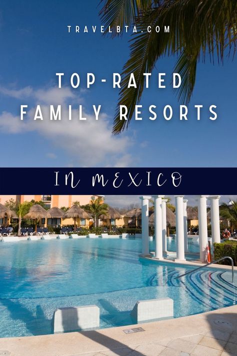 While many families prefer to holiday at a beach resort in Mexico, there are also plenty of culturally rich options inland. Here are The Best Family Resorts in Mexico For Kids and Teens: Mexico For Kids, Mexico With Kids, Resorts In Mexico, Best Family Resorts, Mexico Beaches, Luxury Beach Resorts, Explore Mexico, Mexico Culture, Mexico Resorts