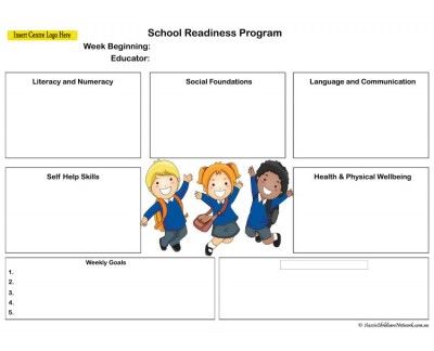 School Readiness Program School Readiness Activities Preschool, School Readiness Program, School Readiness Activities, Aussie Childcare Network, Family Daycare, Child Development Stages, Preschool Room, Learning Stories, Self Help Skills