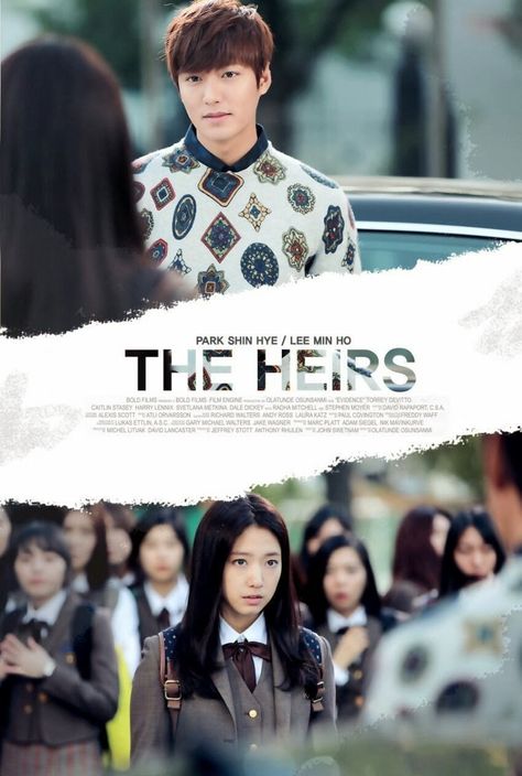 The Heirs Kdrama, Heirs Kdrama, Heirs Korean Drama, Lee Min Ho Kdrama, Caitlin Stasey, Boho Hairstyle, W Two Worlds, Korean Drama Movies, Kim Woo Bin