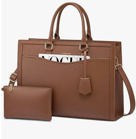 Laptop Tote Bag for Women, Office Work Bag Briefcase fit for 15.6 inch Laptop, Large Capacity Teacher Bag Handbag Office Tote Bags For Women, Laptop Tote Bag Woman, Office Bags For Women, Madewell Tote, Corporate Baddie, Teacher Bag, Louis Vuitton Artsy Mm, Briefcase Women, Laptop Tote Bag