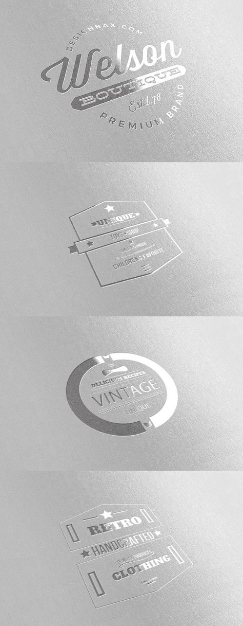 Premium quality, easy to work with logo Metallic Silver Logo Mock Up. This is an elegant PSD metallic silver effect to showcase your latest logo or branding. via @creativetacos Silver Graphic Design, Silver Logo Design, Ip Logo, Urban Logo Design, Elegant Logos, Free Logo Creator, Metal Logo Design, Canada Logo, Jewelry Mood Board