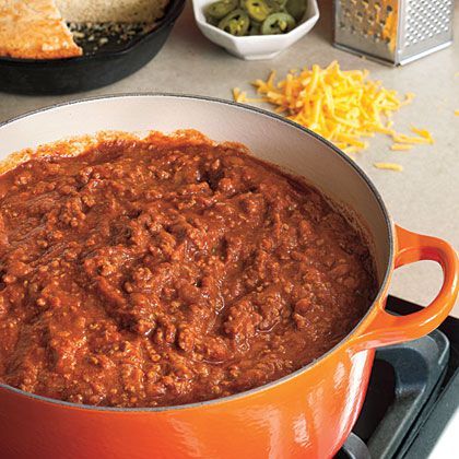 Learn how to make Game Day Chili. MyRecipes has 70,000+ tested recipes and videos to help you be a better cook. Chili Recipe Southern, Game Day Chili Recipe, Game Day Chili, Beef Chili Recipe, Chilli Recipes, Chili Soup, Beef Chili, Soup Chili, Minced Meat