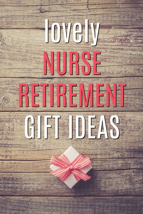 Know a lovely nurse about to retire? Say thank you with one of these gift ideas! | Nurse Retirement Gifts | Gifts for Retiring Nurses | Medical Retirement Presents | RN and LPN gifts | Nurse Bait Retirement Gift Ideas, Retirement Diy, Nurse Retirement Gifts, Retirement Presents, Best Retirement Gifts, Nurse Party, Christmas Gift Inspiration, Retirement Gifts For Men, Retirement Quotes