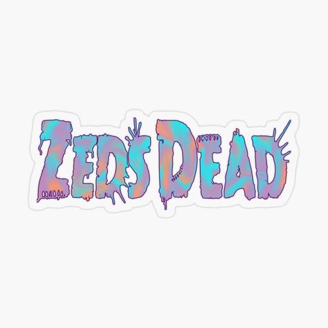 Zeds Dead, Plastic Stickers, Decorate Notebook, Personalized Water Bottles, Pretty Wallpapers Backgrounds, Coloring Stickers, Eye Catching Colors, Glossier Stickers, Transparent Stickers