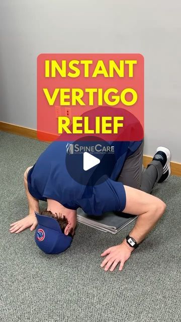 2,534 likes, 93 comments - drmichaelrowe on March 8, 2023: "👉 Dr. Rowe shows the half-somersault (aka Foster) maneuver. This exercise is great for helping with BPPV (benign paroxysmal positional vertigo). It’s easy to do, requires no equipment, and may give quick vertigo relief. Let us know how it works for you! #vertigo #vertigoexercise #vertigorelief #bppv #dizziness #SpineCare #DrRowe". Stretches For Vertigo, How To Relieve Vertigo, Get Rid Of Vertigo Fast, Mudra For Vertigo, Vertigo Relief Exercises, Vestibular Exercises Vertigo, How To Help Vertigo, How To Fix Vertigo, Exercise For Vertigo