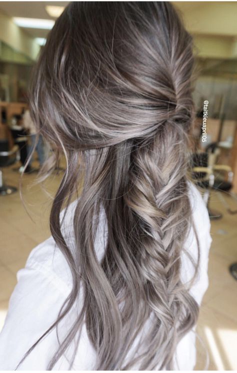 Brown Hairstyles, Mushroom Hair, Mushroom Brown, Ash Hair, Brown Hair Balayage, Brown Blonde Hair, Hair Inspo Color, Light Hair, Girl Hair