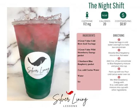 The Night Shift – Silver Lining Lessons Natural Loaded Tea, Herbalife Protein Drink Mix Recipes, Energizing Tea Recipe, Loaded Teas Without Herbalife, Loaded Tea Without Herbalife, Morgan Wallen Loaded Tea, Herbal Life Loaded Tea Recipes, Loaded Tea Recipes Diy Walmart, Loaded Tea Recipes Diy With 4c