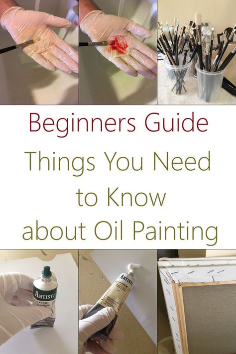 Supply and tips for oil painting Oil Painting Basics, Learn Oil Painting, Oil Painting Supplies, Oil Painting Tips, Oil Painting Lessons, Oil Painting For Beginners, Oil Painting Tutorial, Art Basics, Paint Tubes