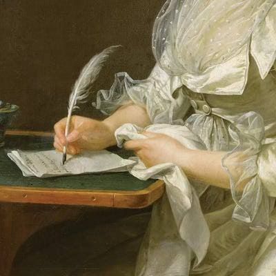 Woman Writing, Pretty Paintings, Victorian Paintings, Victorian Aesthetic, Rennaissance Art, Women Writing, Old Paintings, Victorian Art, Romantic Art