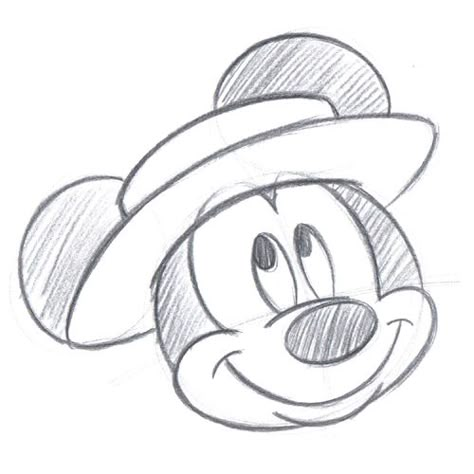 Mickey Mouse by DrSchmitty Drawing Disney Characters, Easy Cartoon Characters, Easy Pencil Drawings, Drawing Disney, Disney Character Drawings, Easy Disney Drawings, Cartoon Drawings Disney, Disney Drawings Sketches, Mouse Drawing