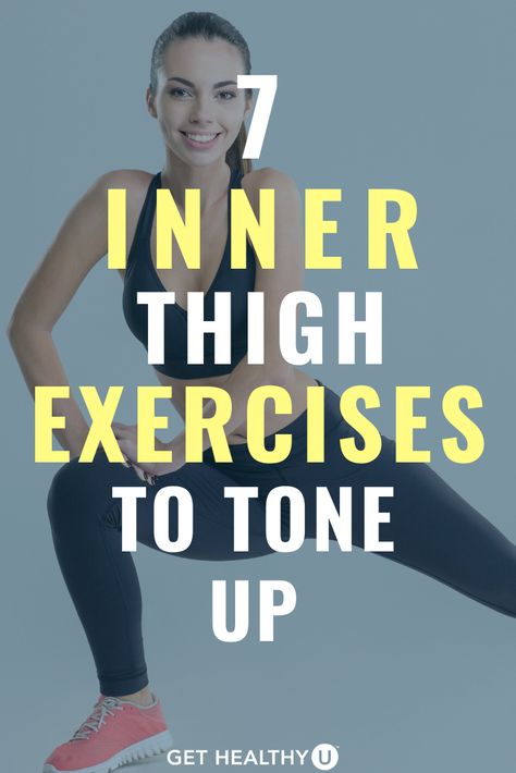 Lower Thigh Exercises, Exercises To Tone Inner Thighs, Work Out For Inner Thigh, Thigh Muscle Workout At Home, Best Inner Thigh Excercise, Inner Thigh Workouts At Home No Equipment, Leg Workout For Inner Thigh, Thigh Work Out At Home, Strengthen Inner Thigh Workout