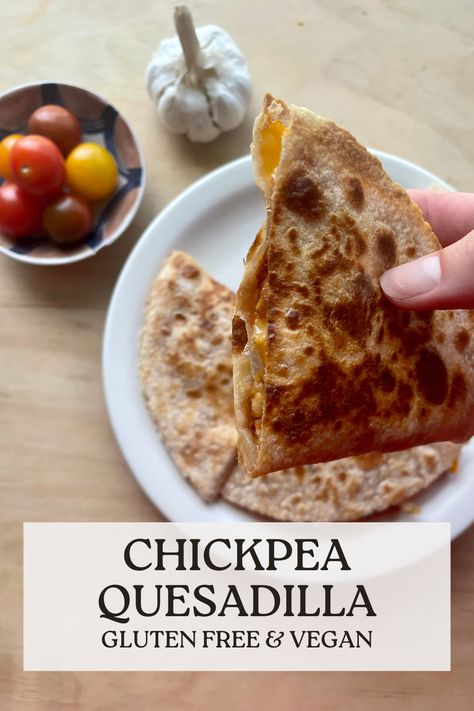 This Mexican-inspired vegan and gluten-free quesadilla recipe is a quick and flavorful dinner recipe. Utilizing caramelized onions, peppers, and a blend of spices, combined with mashed chickpeas and vegan cheese, it offers a delicious and easy-to-make option. The instructions are simple, making it a convenient choice for a fast and tasty meal.
Always vegan, always gluten free.

#veganrecipe #glutenfreerecipe #vegetarianrecipe #texmex #quesadilla High Protein Quesadilla, Protein Quesadilla, Chickpea Quesadillas, Mashed Chickpeas, Vegan Quesadilla, Vegan High Protein, Vegan Cheddar Cheese, Chickpea Coconut Curry, Flavorful Dinner