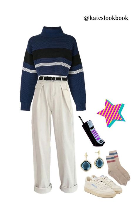 Clothes From The 80s 1980s Style, 85s Fashion, 80s Outfits Sweater, 1980s Fashion Inspiration, 80s Outfits With Jeans, Cute Outfits 80s, Early 80s Outfits, 1980s Womens Fashion 80s Style, Stranger Things 4 Outfits