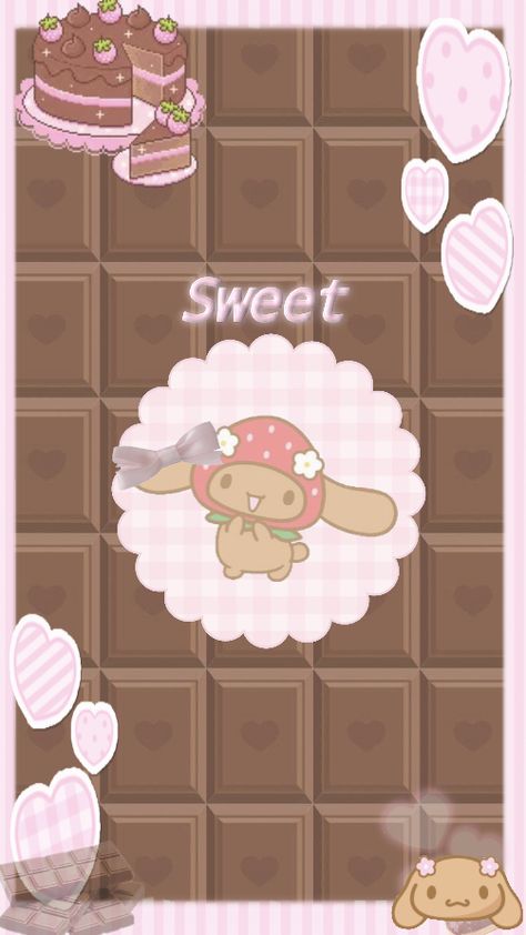 Mocha Sanrio Wallpaper Iphone, Mocha Sanrio Wallpaper, Mocha Wallpaper, Cute Backrounds, Cat Emoji, Walpaper Hello Kitty, Hello Kitty Images, Cocoppa Wallpaper, Bling Wallpaper