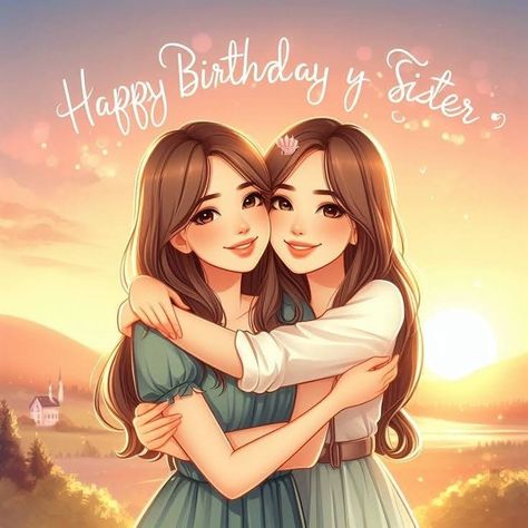 Happy Birthday Sister Pictures, Sisters Hugging, Written Happy Birthday, Happy Birthday Wishes For Sister, Happy Birthday Little Sister, Traumatic Childhood, Happy Birthday Wishes Song, Happy Birthday Wishes Sister, Happy Birthday Sister Quotes