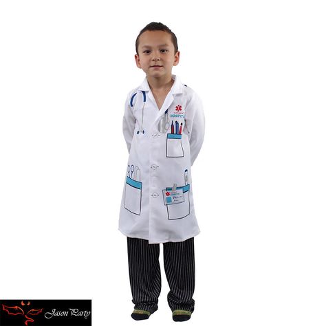 Doctor Costume Kids, Mad Scientist Costume, Scientist Costume, Career Costumes, Toddler Costumes Girl, Halloween Costume Toddler Girl, Surgeon Doctor, Girls Fancy Dress, Doctor Costume