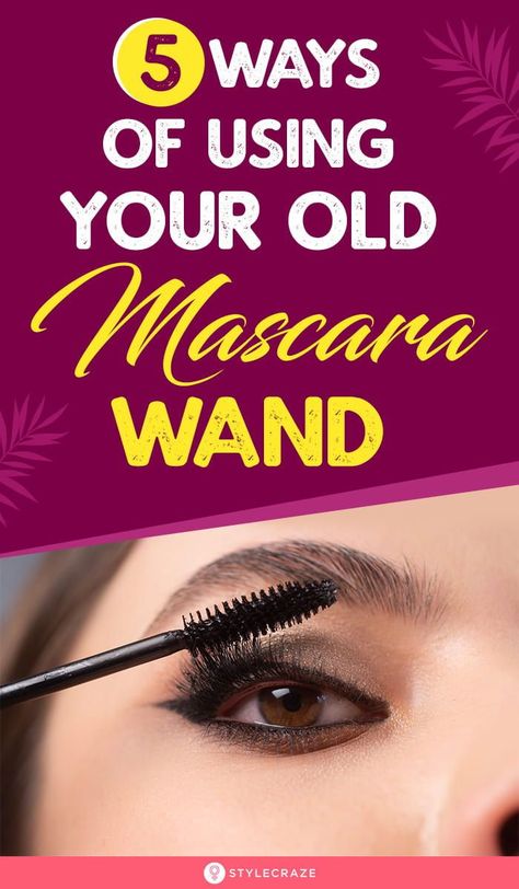 What do you do when the mascara is all used up? Do you simply throw it away? No! Remember the environmental adage—reuse, recycle? Well, we can actually reuse the used mascara wands! #beautyhack #beautytips #mascarawand Mascara Best, Thick Lashes, Makeup Mistakes, Mascara Brush, Eyelashes Mascara, Eyelash Brush, Mascara Tips, Mascara Wands, Best Mascara