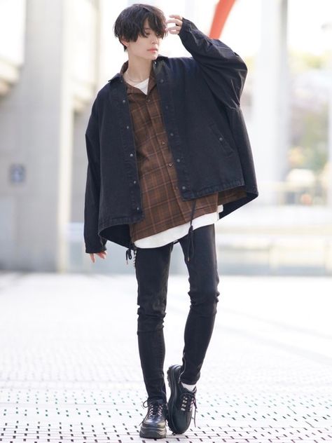 Korean Street Fashion Mens Casual, Japanese Fashion Street Men, Japanese Outfits Street Style, Street Style Boy, Street Casual Men, Japanese Street Fashion Men, Korean Street Fashion Men, Japanese Mens Fashion, Kpop Fashion Men