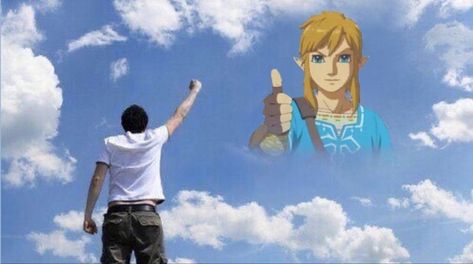 Botw Link, Anime Character, Zelda, Twitter, Anime, Blue