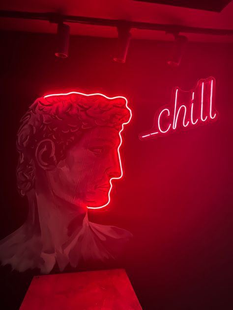 #neon # #chill Chill Astethic, Retro Bob, Chill Out, Red Neon, Chill Photos, Playlist Covers, Text Pictures, 2024 Vision, Spotify Playlist