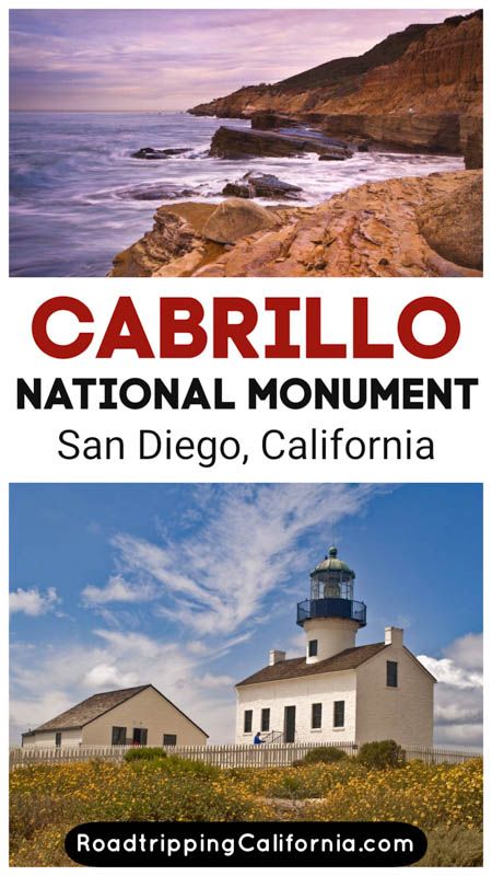 Cabrillo National Monument, San Diego: The Complete Guide! - Roadtripping California Waterfall Park, Cabrillo National Monument, Diego Go, San Diego Vacation, San Diego Bay, San Diego Travel, National Parks Map, Vacation Usa, Visit California