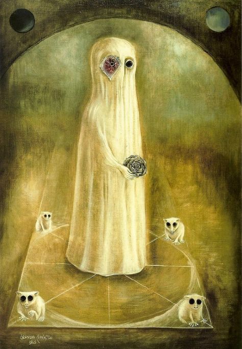 Leonora Carrington - pinturas (5) Leonora Carrington Art, Leonora Carrington, Art Noir, Hieronymus Bosch, Max Ernst, Mexican Artists, Surrealism Painting, Art Et Illustration, Pop Surrealism