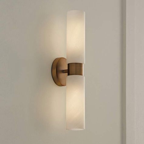 Capital Lighting Alyssa 2 Light Sconce Aged Brass - #2168D | Lamps Plus Hallway Lighting Design, Bathroom Wall Sconces Single Vanity, Wall Sconces Hallway, Hallway Sconces, Powder Room Lighting, Sconces Fireplace, Mirror Sconces, House Lights, Vanity Lights Bathroom