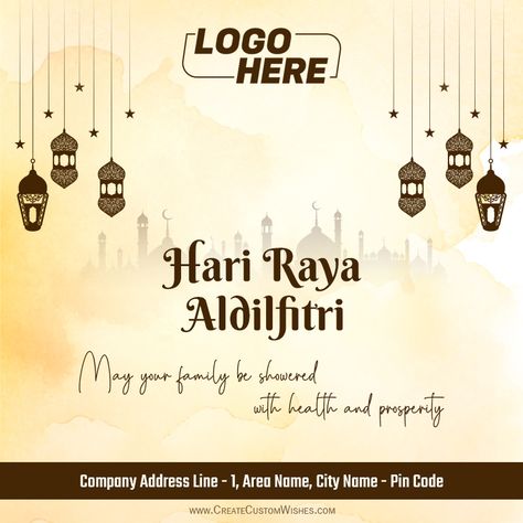 Raya Wishes, Hari Raya Wishes, Email Logo, Hari Raya Aidilfitri, Raya Aidilfitri, Birthday Wishes Messages, Message Quotes, Diy Garden Furniture, You Are Blessed