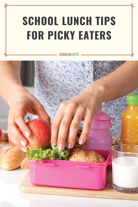 5 Tips for School Lunches Your Kids Will Actually Eat | If you need new school lunch ideas for your kids, we’ve got you covered with these tips for making lunches your kids will actually eat! | CookSmarts.com Juice For Kids, Veggie Hummus Wrap, Tips For School, Packing School Lunches, Healthy Granola Bars, School Lunch Ideas, Healthy School, Healthy School Lunches, Yogurt And Granola