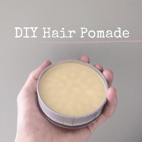 Pomade Recipe, Diy Hair Wax, Diy Hair Pomade, Mens Pomade, Back Of My Mind, Hair Paste, Hair Removal Diy, Hair Removal For Men, Diy Shampoo