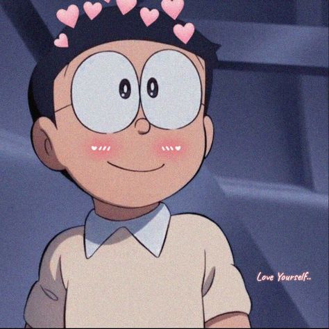 Love yourself 🤍 Cartoon Dp For Instagram, Dp For Instagram Unique, Nobita Doremon, Dp For Instagram Unique Cartoon, Puppy Wallpaper Iphone, Dp For Instagram, Cartoon Dp, Cute Cat Tattoo, Cartoons Dp