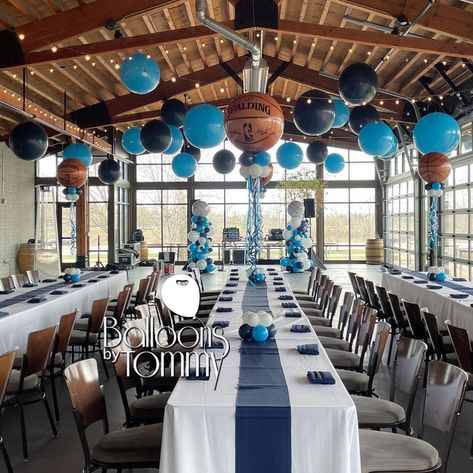 Balloons By Tommy on Instagram: “Celebrating a Bar Mitzvah with a basketball and volleyball theme! #barmitzvah #batmitzvah #mitzvah #mazeltov #balloondecor #celebrate…” Bar Mitzvah Decorations, Mazel Tov, Its A Boy Balloons, Bar Mitzvah, Bat Mitzvah, Balloon Decorations, Birthday Parties, Balloons, Bar