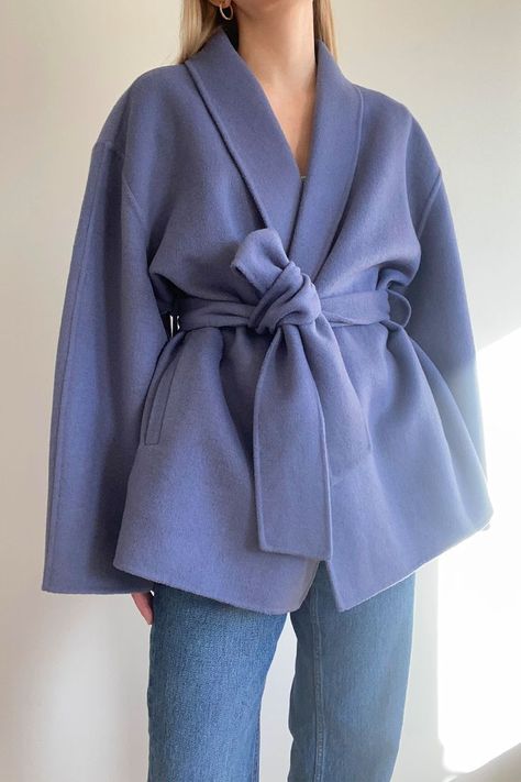 Spring Arrivals in 2022 | Tulle jacket, Kimono jacket, Beautiful kimonos Pink Wool Jacket, Tulle Coat, Wool Kimono, Tulle Jacket, Beautiful Kimono, Blue Tulle, Beautiful Kimonos, Over 50 Womens Fashion, Kimono Jacket