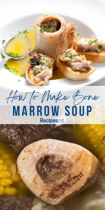 Try this Bone Marrow Recipe Roasted to make the most flavorful Bone Marrow Soup. Our step-by-step guide will show you how to use Beef Marrow Bones Recipes and Bone Marrow Soup Recipe to create a nourishing soup. With this Bone Marrow Broth Recipe, you’ll enjoy a rich and satisfying meal. Drop by Recipes.net for more soup and broth mix recipes. Bone Marrow Recipe, Bone Marrow Broth, Bone Marrow Soup, Roasted Soup, Marrow Soup, Bone Broth Soup Recipes, Beef Soup Bones, Beef Marrow, Marrow Recipe