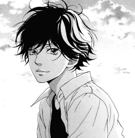 Ao Haru Ride Kou, Kou Mabuchi, Futaba Y Kou, Blue Springs Ride, Ao Haru, Ao Haru Ride, Shoujo Manga, Manga Pages, Anime Wall Art