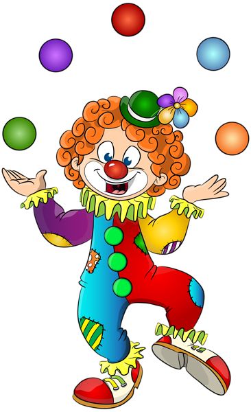 Clown Clipart, Clown Images, Clown Crafts, Carnival Crafts, Circus Crafts, Clown Hat, Happy Birthday Png, Art The Clown, Circus Theme Party