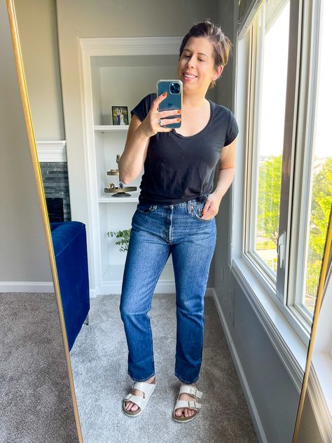 All The Levi's Tried & Compared: 501s, Wedgie Fit, Ribcage & 700 Series - The Mom Edit Ribcage Levis, Levis 501 Women, Mom Edit, Wedgie Jeans, Ribcage Jeans, Levi 501s, Levi’s Jeans, Levi’s 501, Levi Jeans Women