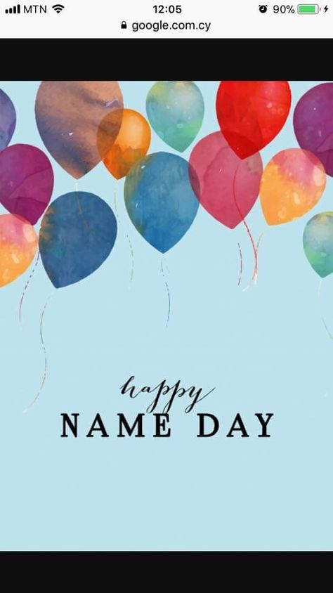 Happy Name Day Wishes, Name Day Card, Name Day Wishes, Happy Name Day, Happy Names, Happy Birthday Name, New Year's Eve Celebrations, Happy Cards, Birthday Name