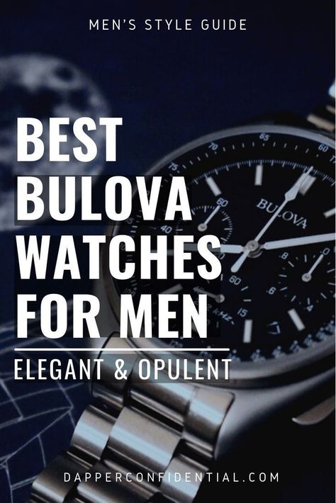 So whether you're looking for a budget option or something that'll stand out in a crowd, we've got the perfect watch to match an stvle. We found ten professional-looking Bulova watches to suit your style. Read the article now. Bulova Watches For Men, Mens Office Fashion, Grooming Hacks, Bulova Mens Watches, Men's Office, Best Watch Brands, Mens Office, Bulova Watches, Luxury Watch Brands