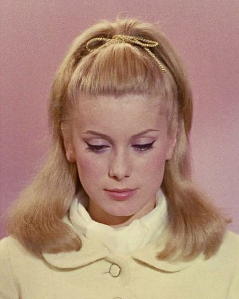 Umbrellas Of Cherbourg, Catherine Deneuve, A Woman, Hair, White