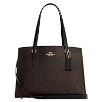 Coach Tatum Carryall, Canvas Leather Bag, Coach Tote Bags, Coach Tote, Bags Coach, Coach Outlet, Coach Shoulder Bag, Saddle Leather, Signature Canvas