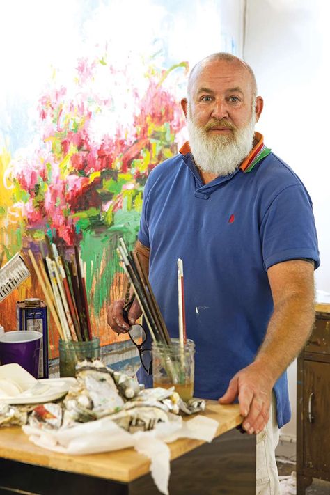 Get to Know Southern Artist Kevin Brodeur - The Cottage Journal Southern Artist, Artist Bio, Digital Illustration, Cottage, Arts And Crafts