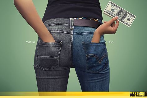 Money Creative Ads, Hands Female, Ad Of The World, Creative Advertising Campaign, Ads Of The World, Social Media Design Inspiration, Send Money, Creative Ads, Advertising Signs