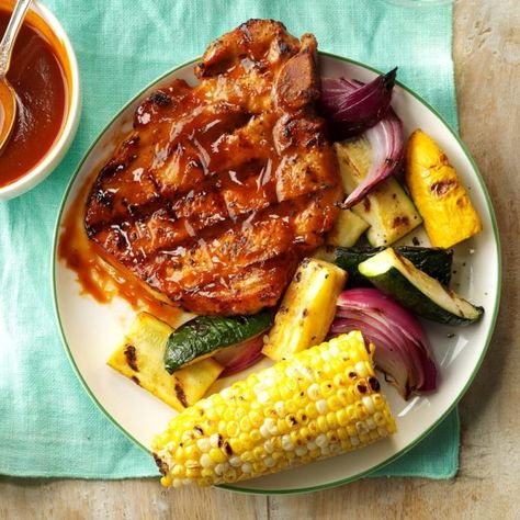 Bbq Pork Ribs, Grilled Meat Recipes, Mapo Tofu, Pork Rib Recipes, Grilled Pork Chops, Easy Pork, Stuffed Pork Tenderloin, Bbq Pork, Grilled Corn