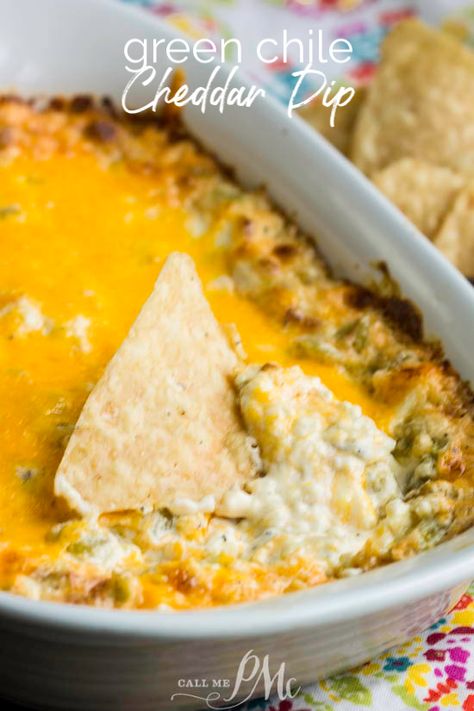 Green Chili Dip, Dip With Cream Cheese, Cheddar Dip, Chili Cheese Dips, Chili Dip, Cheese Cheddar, Green Chiles, Cream Cheese Dips, Tortilla Recipe