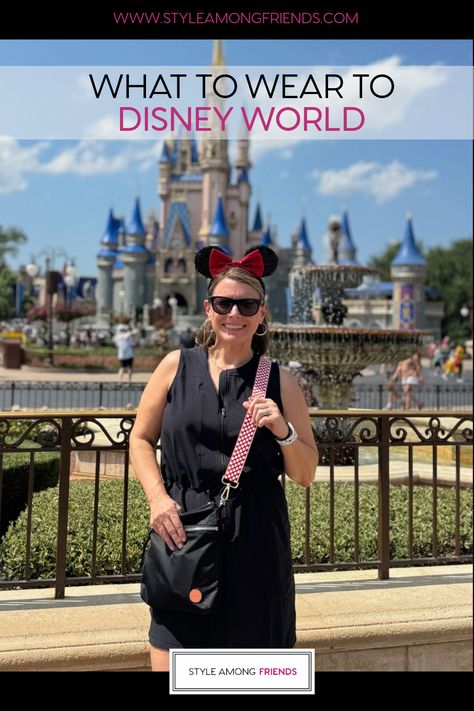 Embrace your inner Disney fashionista at any age! 💫✨ Check out our latest blog post for effortless outfit ideas perfect for 50-year-old ladies who want to rock their Disney adventures in style. Dress to impress and let the magic begin! ✨💃 Read more on our website now!
What I'm wearing...#StyleByChrista 

#StyleAmongFriends
#AmazonFashion
#Disney
#WhatWereWearing
#Over50 #Over50Fashion #Over50Style #FashionOver50
 #FashionBlogger #WhatToWear #RealOutfit #StyleMustHaves Day At Disney Outfit, Modest Theme Park Outfit, How To Dress For Disney World, Dressing For Disney World, Disney World November Outfits, Disney Outfits For Women Over 40, Outfits For Disney World Women, What To Wear To Disney World, Simple Disney Outfits