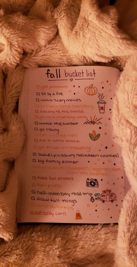 Fall Break Bucket List, Fall Bucket List 2023, Fall Friend Activities, Fall Bucket List For Couples, Fall Bucket List Aesthetic, Fall Bucket List Ideas, October Bucket List, Autumn Bucket List, Fall Date Ideas