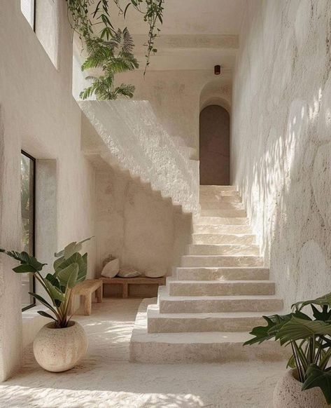 Minimalist Stone House, Stone And Concrete House, White Concrete Interior, Interior Designer Fashion, Indoor Stone Wall, Stone Wall Ideas, White Stone Wall, Stone Interior Design, Stone Wall Interior Design