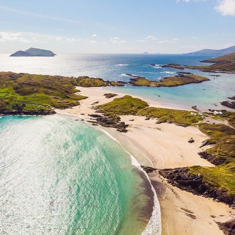 The scenic route: Two sublime Irish drives with scenery to die for Irish Beach, Ireland Beach, Dingle Peninsula, Ireland Road Trip, Ireland Tours, Ireland Destinations, Kerry Ireland, County Kerry, Wild Atlantic Way